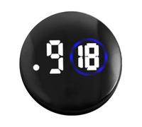 Car Clock - Quartz Dashboard Clock | Analog Clock | Multifunctional Vehicle Dashboard Clock, Small Digital Clock For Cars Trucks, Car Clock With Vent Mounting