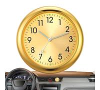 Car Clocks - Analog Dashboard Clock for Vehicle | Glowing Small Analog Clock | Quartz Automotive Replacement Clocks, Luminous Stick On Car Exhaust Outlet Adhesive, Mini Tiny Watch for Dashboard