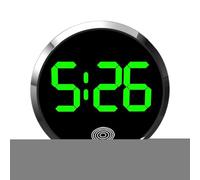 Car Clocks, Touch Control LED Car Watch, 01.05x12.05 Inches, Easy Time Display with Backlight, Dashboard Digital Clock for Dash, Vehicle Fridge Classroom Travel, Home