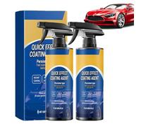 Car Coating Spray - Car Polish, CarSpray for Vehicles, Advanced Car Quick-Acting Coating Agent Spray, Quick Effect Coatings Agent, for All Car Models 120ML (2Pcs)