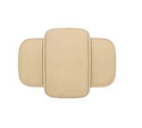 Car Console Cover - PU Leather Armrest Cushion, Raised Storage Pockets | Center Armrest Pad - Padded Comfort for Vehicle Consoles | PU Leather Cover with Side Pocket for Small Item Storage Pockets