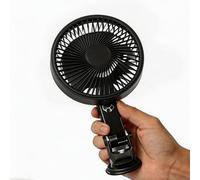 Car Cooling Fan, Portable Cooling Clip Fan For Car Vent, Suction Cup High Speed Portable | Dashboard Cooliing Air Wall fans For Auto Vehicle SUV Dashboard Windshield Summer Hot Weather