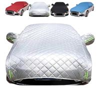 Car Cover Hail Protection Padded, 2025 Upgraded Hails Protector Car Cover, Durable Snowproof Waterproof Windproof Sun Uv Protection Hail Blanket for Sedan/SUV/MPV/Hatchback (Silver,SUV)