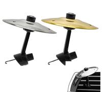 Car Crash piatti Air Vento, Piattino auto Crash, piatti dito clip ventilazione auto, Decorazioni autoper gli amanti della musica, rende la vostra guida più divertente,