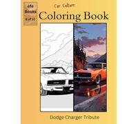 Car Culture Coloring Book Series: Tribute to Dodge Charger