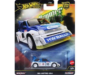 CAR CULTURE Modellino auto MG METRO 6R4 1:64 7cm Hot Wheels HRW09