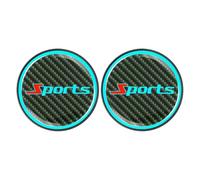 Car Cup Coasters Spill-Proof Decorative Glow Mats Cup Holder