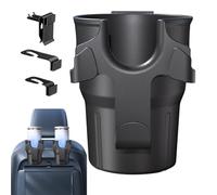 Car Cup Holder, Back Seat Organizer, 3.85in Portable Bottle Rack, Multifunctional Console Attachment, Stable Air Vent Mount for Auto Travel and Daily Commute