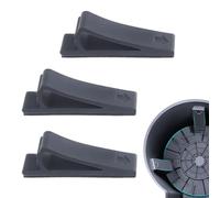 Car Cupholder Insert - 3 Pieces Anti-Shake Silicone Protective Universal | Vehicle Cup Holder Gap Filler Pads for Truck SUV RV Taxi Sedan Vehicle Automobile
