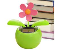 Car Dashboard Decoration - Solar Powered Swaying Flower, Vehicle Interior Ornament, Cute Dashboard Accessory Design, Lightweight Decorative Flower for Vehicle Truck SUV RV Home Bedroom Living Room Of