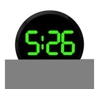 Car Dashboard Digital Clock - 4,6 cm | Material Glass Mirror | Dashboard Desk Electronic Timepiece | For Travel RV Camping Road Trip Truck SUV Van Driving Commuting