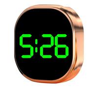 Car Dashboard Digital Clock, Small LCD Screen Clocks with LED Time Display, Compact Dashboards Watch for RV, Trailer, Truck, Car Vent and Travel Use, 1.5x1.42x0.39 inches