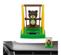 Car Dashboard Swing Bear Decoration Swing Bear Ornament, Powered Dancing