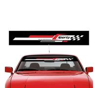 Car Decal, Window Banner, Adhesive Weatherproof Front Rear Sticker, Auto Graphic for Vehicle Styling, Women Drivers, Truck Décor, Road Trips, Men’s Cars, Automotive Events, Windshield Displays