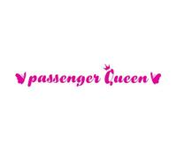 Car Decals for Women Funny Passenger Queen Stickers