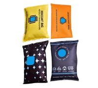 Car Dehumidifier - Silicone Bead Packets, Reusable Desiccant Bags, Foggy Windshield Prevention, Internal Humidity Control, Automotive Care Category, Black 500g Pouch For Vehicle Interior Closet