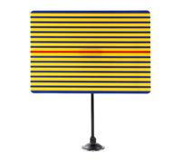 Car Dent Detection Board - Dent Repair Board With Adjustable Holder | Car Body Dent Removal Testing Tool | Precision Striped Panel Auto Repair Tools For Detailing Preparation Used Vehicle Inspection