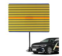 Car Dent Tool - Pannello diagnostico a righe, impianto di riparazione auto regolabile | Piastra di riparazione durevole con layout di rete riflettente, di rilevamento visivo per la verifica