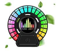 Car Diffuser Atmosphere Light - Smart Vent Mounted Module, LED Pulse Lighting Effect, Fragrance Airflow Clip Device, Automotive Interior Mood Lamp Scent Distribution System Vehicle Cabin Comfort