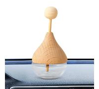 Car Diffuser Bottles, Decorative Auto Fragrance, 1.38x1.77n Refillable Glass Container, Water Drop Bottle, Clip on Vent Design for Aromatherapy Decoration, Truck, Suv, Rv, Vehicle Interior