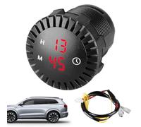 Car Digital Clock - 12V 24V Time Management For Men Women Owners