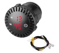 Car Digital Clock, LED Vehicle Clock, Touch Dashboard Time Display Clocks