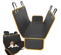 Car Dog Cover Back Seat, Soft Padded Dogs Cars Hammock with Side Flaps and Seats Anchors, Waterproof Pet Protector Mat for Backseat Travel, Puppy Safety Barrier Car SUVs Trucks 53.94x57.87 inches