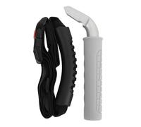 Car Door Assist Handle Strong Support Comfortable Non Slip Vehicle Handle for Safety Emergency Escape (Grigio)