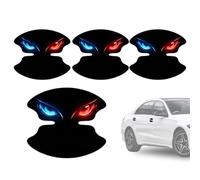 Car Door Handle Sticker 4 Pieces - - Scary Self-Adhesive Side Paint Decor |