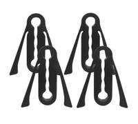 Car Door Latch Cover - Adhesive Shock Absorbing Protector Pads, Durable Four Piece Strike Guard Set, Reduce Wear and Rattle for Vehicle Body Care | Truck Sedan SUV Scooter Automotive Maintenanc