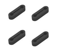 Car Door Latch Protector, Silicone Edge Guard, Secure Fit Cover, Door Lock Shield, Protection Accessory for RV Minivan Truck Commuting Short Trips Urban Riding Family 1.65x0.39x0.2 inches