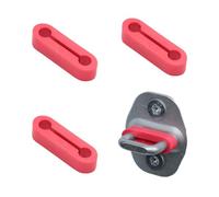 Car Door Latch Protector - Silicone Noise Reduction Guard, Auto Slam Dampening Buffer with Shock Absorption, Universal Fit Anti Scratch Sleeve, Ideal for Family Outings and Daily Urban Commuting