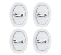 Car Door Lock Cover - Latch Protector | Sports Style Silicone Guard with Anti Rust Function, Noise Reduction with Waterproof Design for Vehicles, Automotive Accessories Set for Car Doors