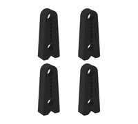 Car Door Lock Damper - Rubber Shock Absorber Set, 4PCS Wear Resistant Sound Buffer | Noise Reduction Accessory For Vehicle Travel, Quiet Closing Protection, Interior Hardware Upgrade