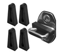 Car Door Lock Deadener - Rubber Door Lock Cushion Set, Shock Absorbing Noise Reduction Guard, Auto Front Rear Dampers | Quiet Closing Protection Upgrade For Truck Minivan Sedan Comfort Improvement