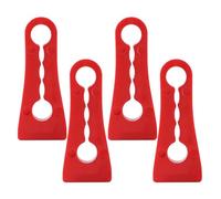 Car Door Lock Shock Absorber - Rubber Shock Absorber for Car Door, 4PCS Wear-Resistant Sound Buffer, Car Door Soundproofing Damper, Fashionable Car Accessory for Travel