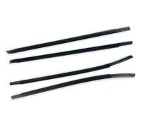Car Door Rubber Weatherstrip 4PCS Seal Strip Edge Trim Accessories