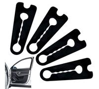 Car Door Shock Absorber - 4 Piece Silicone Buffer Pad, Sound Dampening Gasket Anti Collision Vibration Guard | Stealth Noise Reduction for Drivers, Universal Trailer Vehicle Accessory