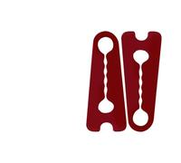 Car Door Shock Absorber - 4 Piece Silicone Buffer Set | Car Door Lock Protector Covers | Auto Doors Shock Absorber Pads, Noise Reduction Anti Collision Doors Stop Buffer for Cars Garage Parking