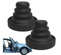 Car Door Shock Absorber - Door Protection Sticker Crash Pad, Car Door Anti-Collision Pad, Car Door Anti-Shock Gasket, Car Bumper Protector, Car Door Slam Stopper Silicone Door Stickers with LED Lights