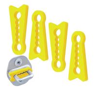 Car Door Shock Absorber - Vehicle Door Protector, Silicone Buffer Pad For Noise Reduction, Guard With Soft Cushion, Automotive Accessories Set, Interior Panel Protection Use