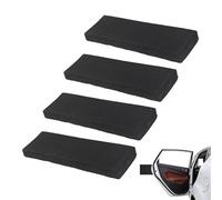Car Door Wall Protector - Anti-Collision Rubber, 4 Pieces | Garage Bumpers For Parking, Scratch Resistant Automotive Parking Aid | Ideal For Vehicle, Van, RV, Truck, Sedan, Minivan Home Garage Use