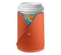 Car Drink Holder, Storage Box Leather Backseat Organizer For Water, Extra Cup Holder For Car Door, Bottle Coffee Phone Auto RV Truck Sedan SUV Travel Road Trip Organization