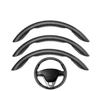 Car Driving Wheel Cover | Aesthetic Comfortable All Season Protector, Segmented Steering Wheel Protector Cover | for Caravans Trucks SUVs Daily Commute Long Trips Adventure