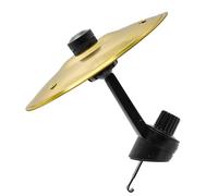 Car Drum Air Vent, Tiny Clip on Drum Crash, Auto Dashboard Decoration, Fun Iron Musical Instrument, Compact Vehicle Accessory for Music Lovers, 5.51x5.31x1.38 Inches
