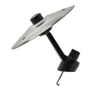 Car Drum Air Vent, Tiny Clip on Drum Crash, Auto Dashboard Decoration, Fun Iron Musical Instrument, Compact Vehicle Accessory for Music Lovers, 5.51x5.31x1.38 Inches