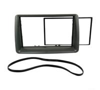 Car DVD Navigation Audio System Audio Modification Panel, Compatibile con Per Fiat Per Panda Modelli, ABS Materiale