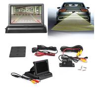 Car Elecamera Retromarcia Parking Sensor Radar Beeper + 4.3" LCD Mirror Kit Y0 Y