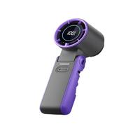 Car Electric Fan Ventilatore Portatile Ricaricabile Per Esterni Da 3600 mAh, Adatto Per Mini Ventilatore Elettrico A Mano, Display Digitale, Ventilatore Turbo, Raffreddamento Ad Aria Pieghevole Ad