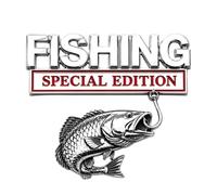 Car Emblem Fishing Special Edition Stickers Exterior